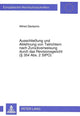 Book cover of: Ausschließung Und Ablehnung Von Tatrichtern Nach Zurueckverweisung Durch Das Revisionsgericht (§ 354 Abs. 2 Stpo)