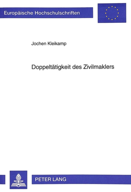 Book cover of: Doppeltaetigkeit des Zivilmaklers