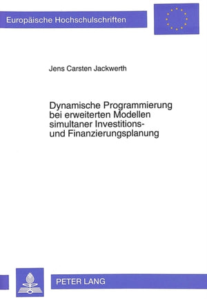 Dynamische Programmierung bei erweiterten Modellen simultaner Investitions- und Finanzierungsplanung