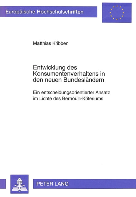 Book cover of: Entwicklung des Konsumentenverhaltens in den neuen Bundeslaendern