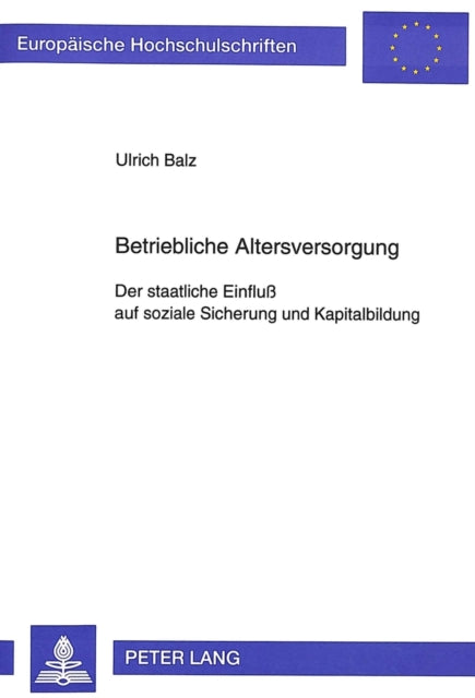 Book cover of: Betriebliche Altersversorgung