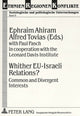 Book cover of: Whither EU-Israeli Relations?. By: Efrayim Ahiram
