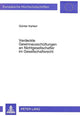 Book cover of: Verdeckte Gewinnausschuettungen an Nichtgesellschafter im Gesellschaftsrecht