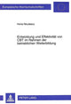 Book cover of: Entwicklung und Effektivitaet von CBT im Rahmen der betrieblichen Weiterbildung