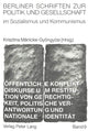 Book cover of: Oeffentliche Konfliktdiskurse um Restitution von Gerechtigkeit, politische Verantwortung und nationale Identitaet