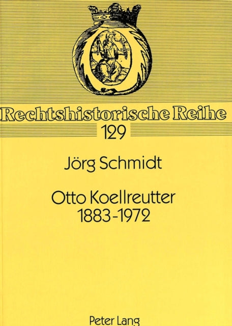 Book cover of: Otto Koellreutter 1883-1972