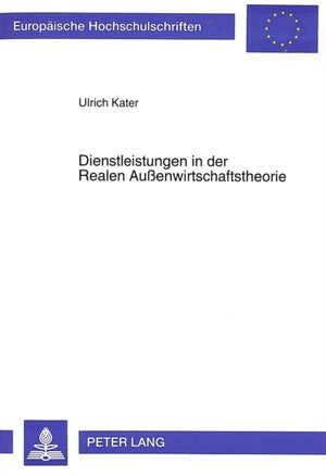 Dienstleistungen in der Realen Auenwirtschaftstheorie
