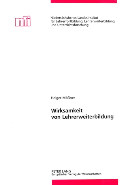 Book cover of: Wirksamkeit von Lehrerweiterbildung
