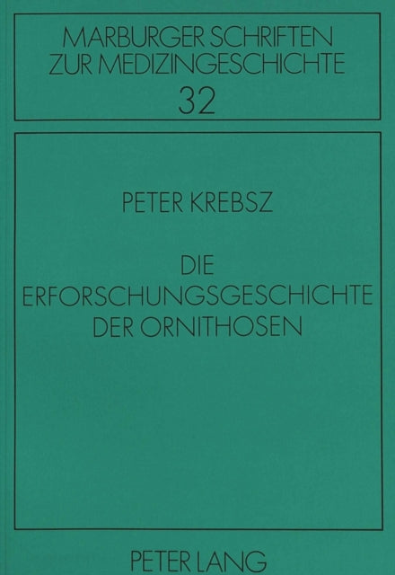 Book cover of: Die Erforschungsgeschichte der Ornithosen