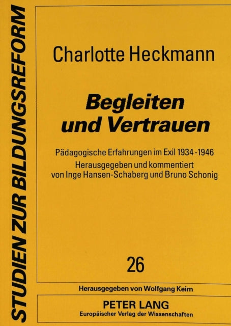 Book cover of: Begleiten und Vertrauen