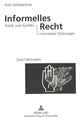 Book cover of: Informelles Recht