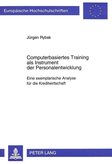 Book cover of: Computerbasiertes Training als Instrument der Personalentwicklung