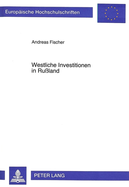 Book cover of: Westliche Investitionen in Ruland