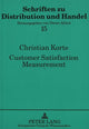 Book cover of: Customer Satisfaction Measurement
