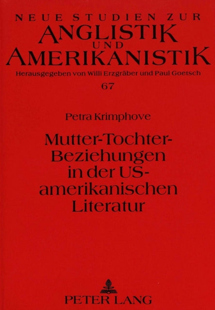 Book cover of: Mutter-Tochter-Beziehungen in der US-amerikanischen Literatur