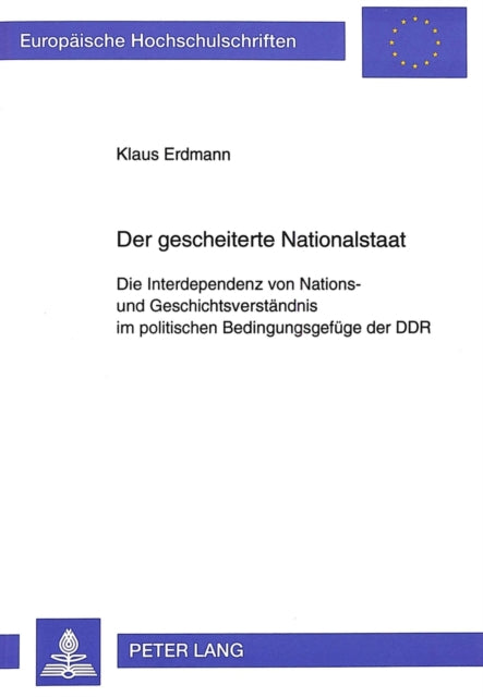 Book cover of: Der gescheiterte Nationalstaat
