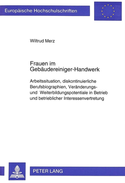 Book cover of: Frauen im Gebaeudereiniger-Handwerk