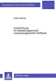 Book cover of: (Un)Ordnung im Gestaltungsproze menschengerechter Software