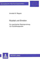 Book cover of: Rueckfall und Emotion