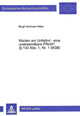 Book cover of: Warten am Unfallort - eine unabwendbare Pflicht?- ( 142 Abs. 1, Nr. 1 StGB)