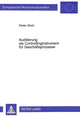 Book cover of: Auditierung als Controllinginstrument fuer Geschaeftsprozesse