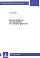 Book cover of: Das Herbeifuehren der Spruchreife im Verwaltungsproze