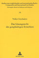 Book cover of: Das Loesungsrecht des gutglaeubigen Erwerbers
