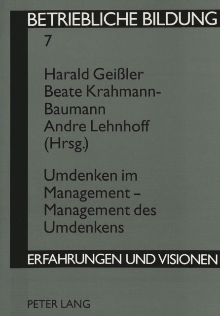 Book cover of: Umdenken im Management - Management des Umdenkens