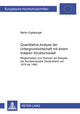 Book cover of: Quantitative Analyse Der Untergrundwirtschaft Mit Einem Linearen Strukturmodell. By: Martin Eiglsperger