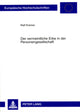 Book cover of: Der Vermeintliche Erbe in Der Personengesellschaft. By: Ralf Kremer