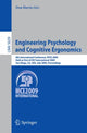 Book cover of: Engineering Psychology and Cognitive Ergonomics