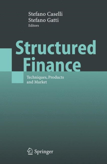 Book cover of: Structured Finance. By: Stefano Caselli