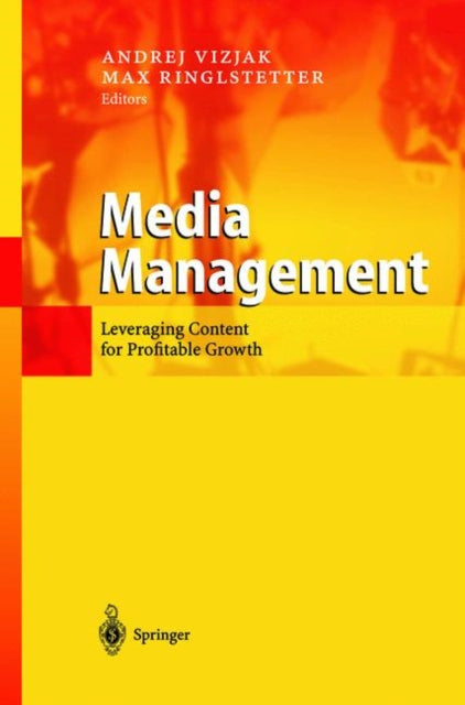 Book cover of: Media Management. By: Andrej Vizjak