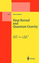 Book cover of: Heat Kernel and Quantum Gravity