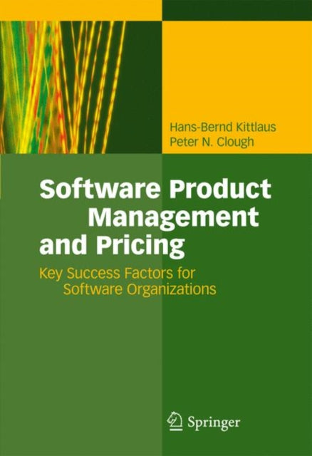 Book cover of: Software Product Management and Pricing. By: Hans-Bernd Kittlaus
