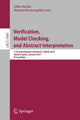 Book cover of: Verification, Model Checking, and Abstract Interpretation. By: VMCAI 2010 (2010 Madrid, Spain)