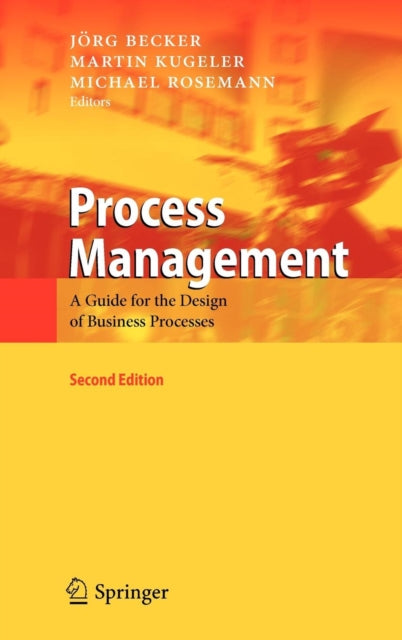 Book cover of: Process Management. By: Jörg Becker