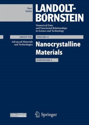 Nanocrystalline Materials, Subvolume A