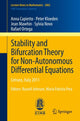 Book cover of: Stability and Bifurcation Theory for Non-Autonomous Differential Equations