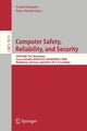 Book cover of: Computer Safety, Reliability, and Security. By: Frank Ortmeier