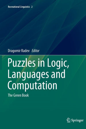 Puzzles in Logic, Languages and Computation