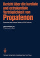 Book cover of: Bericht uber die kardiale und extrakardiale Vertraglichkeit von Propafenon. By: Fred Sesto