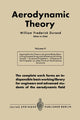 Book cover of: Aerodynamic Theory. By: William Frederick Durand