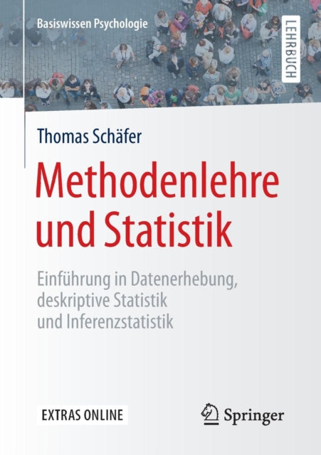 Book cover of: Methodenlehre und Statistik. By: Thomas Schäfer