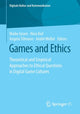Book cover of: Games and Ethics. By: Maike Groen