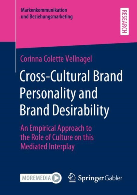 Book cover of: Cross-Cultural Brand Personality and Brand Desirability. By: Corinna Colette Vellnagel