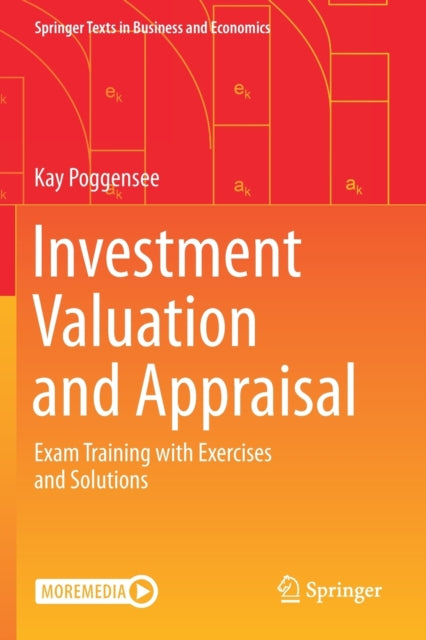Book cover of: Investment Valuation and Appraisal. By: Kay Poggensee