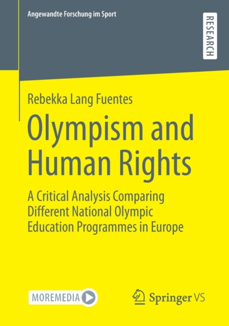 Book cover of: Olympism and Human Rights. By: Rebekka Lang Fuentes