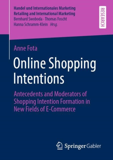 Book cover of: Online Shopping Intentions. By: Anne Fota