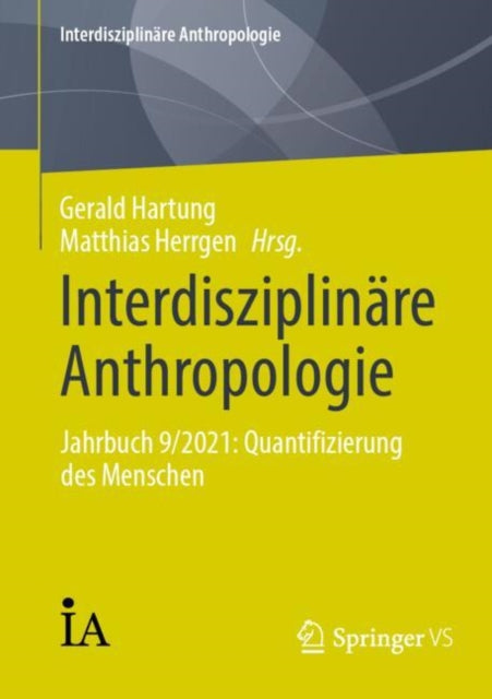 Book cover of: Interdisziplinare Anthropologie. By: Gerald Hartung
